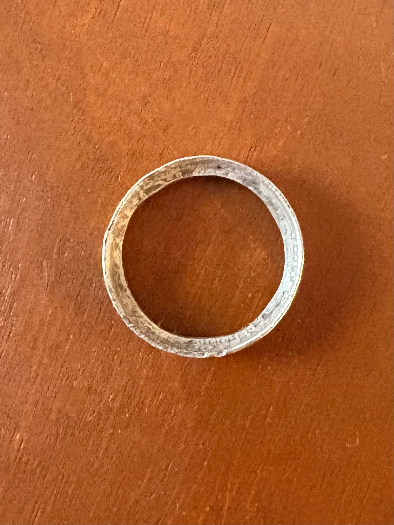 1964 90% Silver Quarter Ring - Size 6