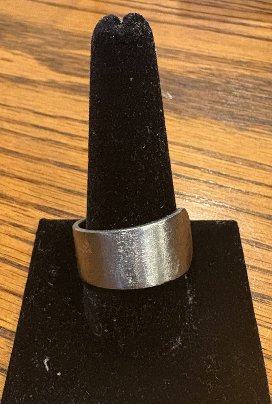 Simple Spoon Ring - Stainless Steel - Size 11