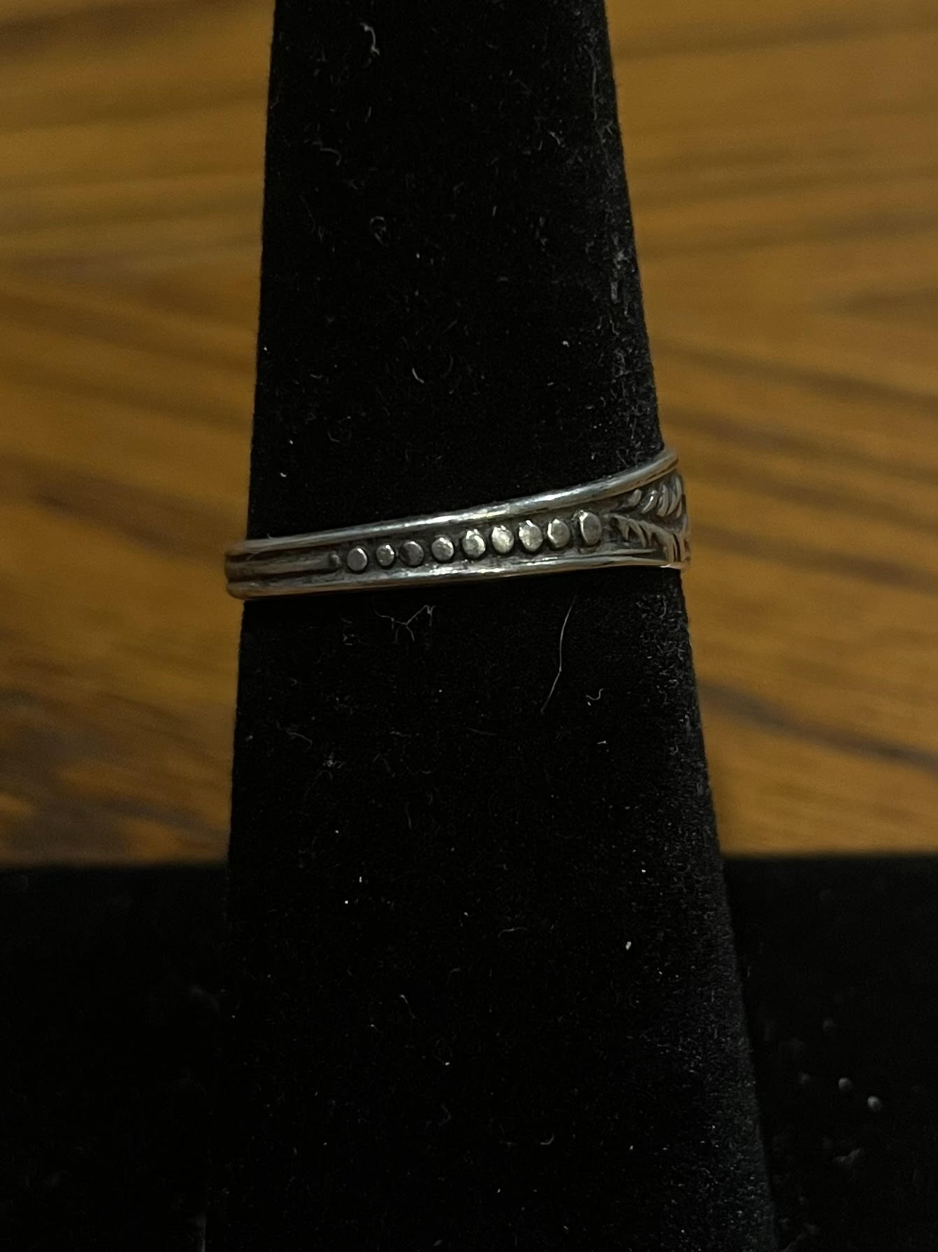 Donkey Spoon Ring - Sterling Silver - Size 6.5