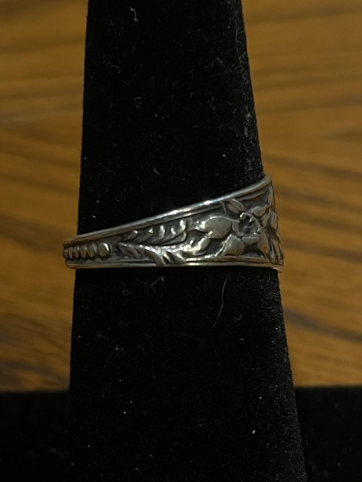 Donkey Spoon Ring - Sterling Silver - Size 6.5